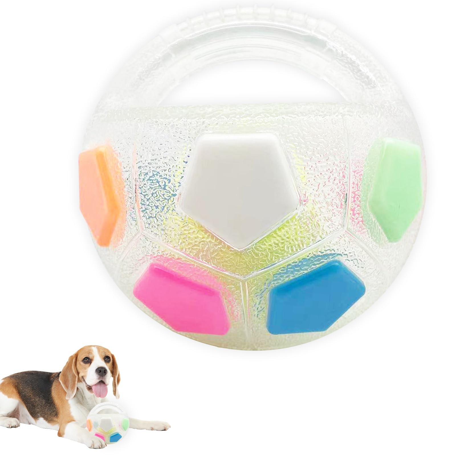 Balle anti-stress indestructible pour chien : stop à l'anxiété et aux morsures de meubles
