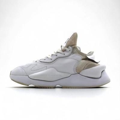 Y-3 (adidas x YOHJI YAMAMOTO) Kaiwa Sneakers US8 White Leather G54502
