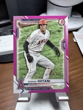 2021 BOWMAN PINK FUSCIA #85 SHOHEI OHTANI SP /299 DODGERS ANGELS