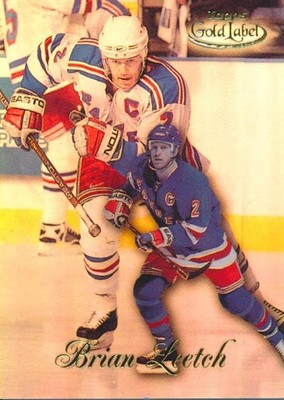1998-99 Topps Gold Label #85 BRIAN LEETCH - New York Rangers
