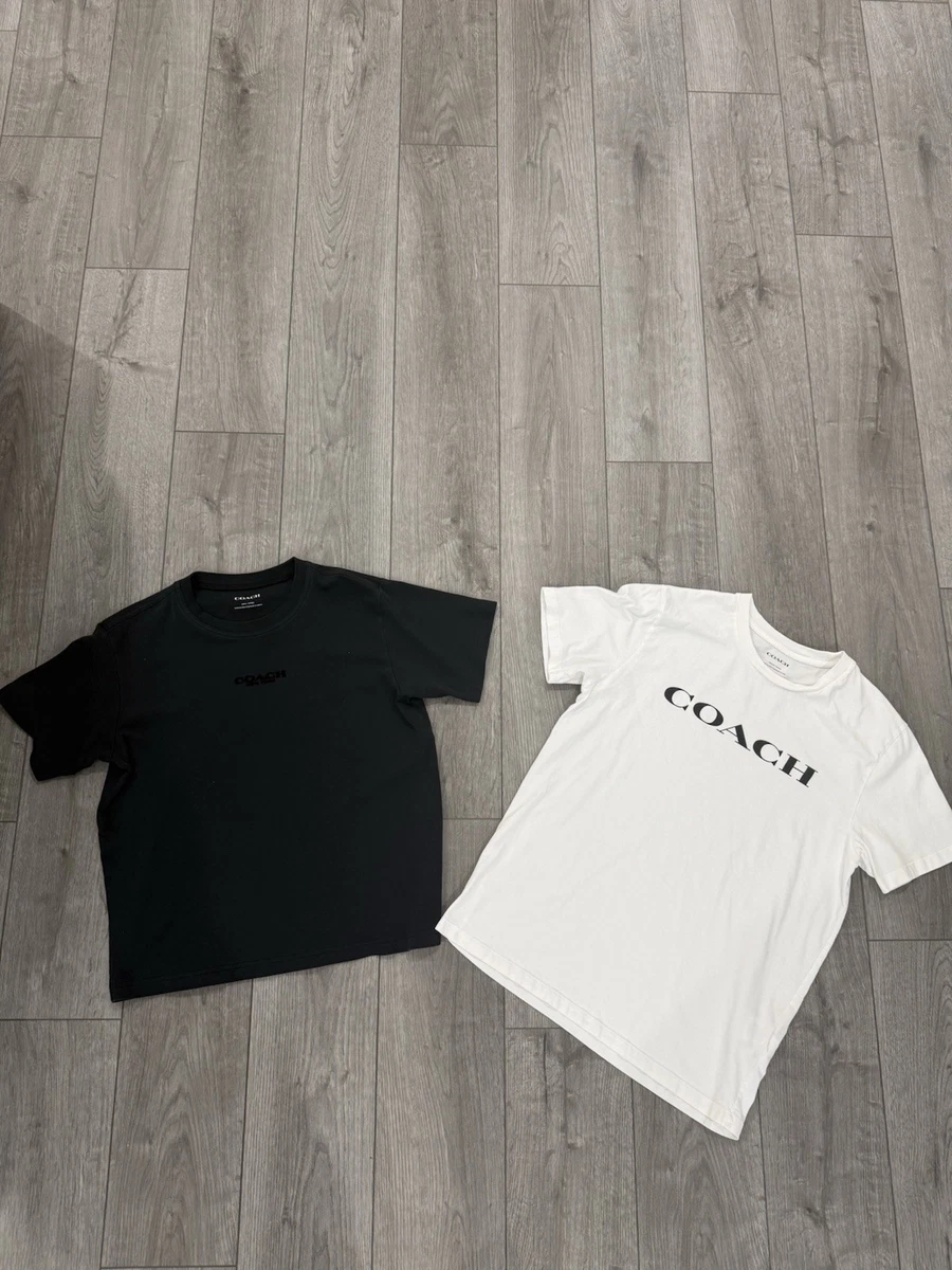 Coach White Shirts for Men for sale | eBay
