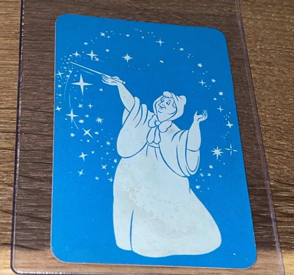 CENICIENTA 1951 Castell Bros. Juego de Cartas RARO HEADER CARD Tarjeta Disney Temprana!!! Foto 3 de 3