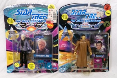 Spielkameraden Star Trek Tng Packung Mit 2 Admiral Mccoy & Picard Wie Romulan 5