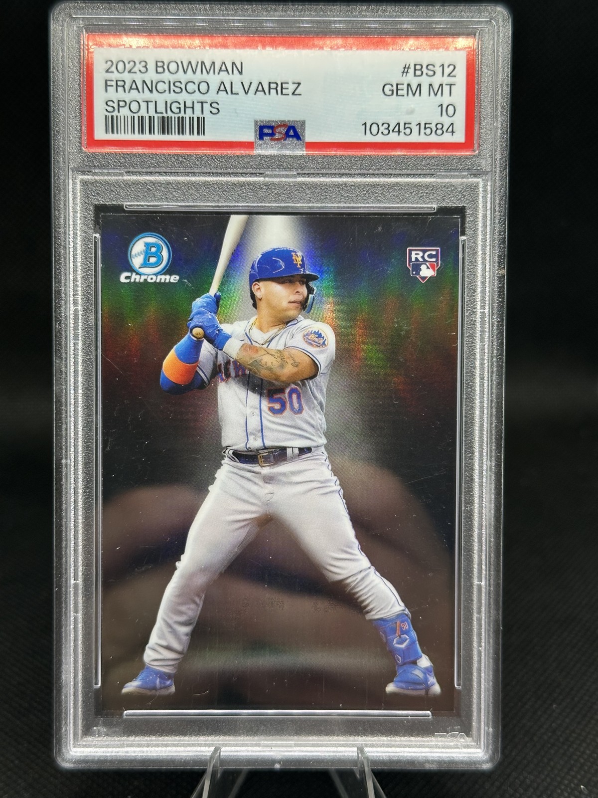 2023 Bowman - Bowman Spotlights Francisco Alvarez #BS-12 (RC) PSA 10 Gem