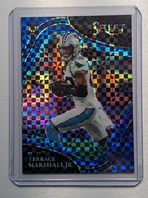 2021 Panini Select Field Level Terrace Marshall Jr. #362 Blue Prizm /49 Rookie