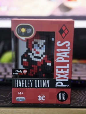 Pixel Pals Harley Quinn DC Comics 015 Exclusive Displayed Light Up 2017