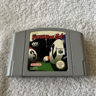 Virtual Pool 64 - Nintendo N64 - PAL - nur Cartridge - schneller & kostenloser Versand!