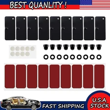 For Ford Mustang Camaro Dodge Rear Window Louvers Installation Hardware Kit