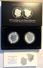 2023s US Mint Morgan & Peace Reverse Proof Silver Dollars Two-Coin Set OGP w/COA