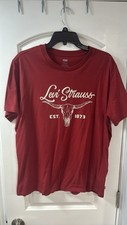 Levi  s Red Men  s T-shirt