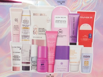 Sun Safety Kit 2026 Sephora Favorites Set 15 Pc Sunscreen Sunblock SPF 30 45 50