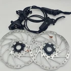 SRAM Code Silver Stealth Disc Brake Lever F+R Set, 203mm Rotors Without Clamp
