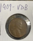 1909 VDB -P Lincoln Wheat Cent Penny good or better Condition