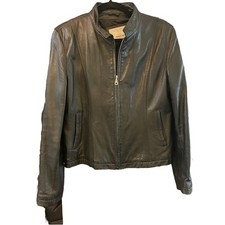 Vintage 1985 Wilson's Leather Maxima Jacket Black Women's Large