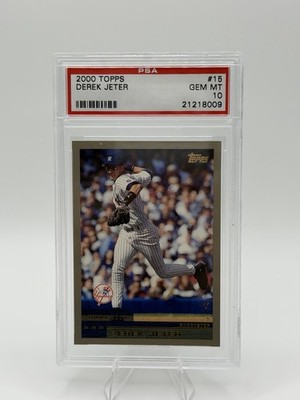2000 Topps - Derek Jeter #15 PSA 10