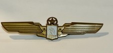Vintage United Airlines Pilot Wings Pin, plastic, 3-3/8 inches