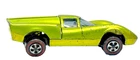 Vintage 1968 Hot Wheels Antifreeze Green Lime Lola GT70 Redline Mattel