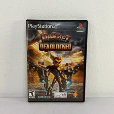 Ratchet Deadlocked Video Game CD Insomniac Games Sony PlayStation 2 2005 TESTED
