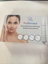 NuDerma natural dermal cell energy implication system high frequency wand New
