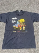 Fiddler On The Roof - “Tradition On Broadway” Black/XL/Screen Stars/Vintage