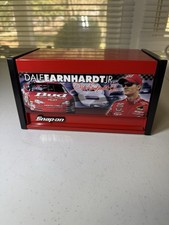 Snap-On Mini Metal Toolbox Dale Earnhardt Jr KMC923PGH Budweiser Excellent Cond