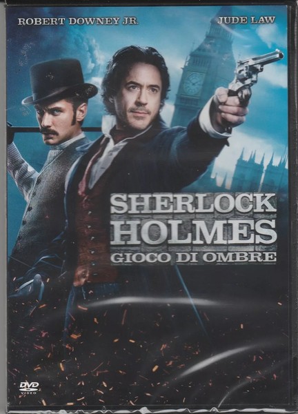 Dvd Sherlock Holmes Shadow Game Mit Robert Downey Jr Neu Sealed 2011-image
