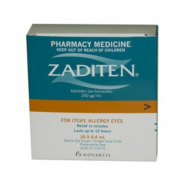 Zaditen SDU Eye Drops 20 X 0.4ml Vials Postage for sale online eBay