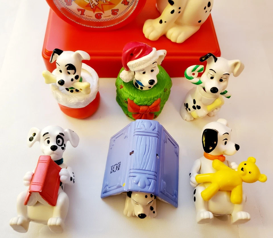 Reloj Despertador Fantasma Vintage Disney 101 Dálmatas NO FUNCIONA Más Extras Foto 2 de 4