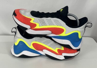 New Adidas Mahomes Impact FLX White Solar Yellow GV9854 Sz  display picture 2