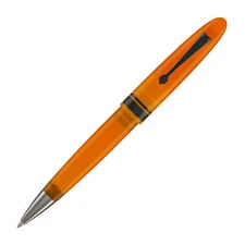 Omas Ogiva Ballpoint Pen in Arancione with Black Trim - NEW in Box