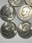 1972 Eisenhower Dollar with Flying Eagle No Mint Mark Lot of 8 — photo 2