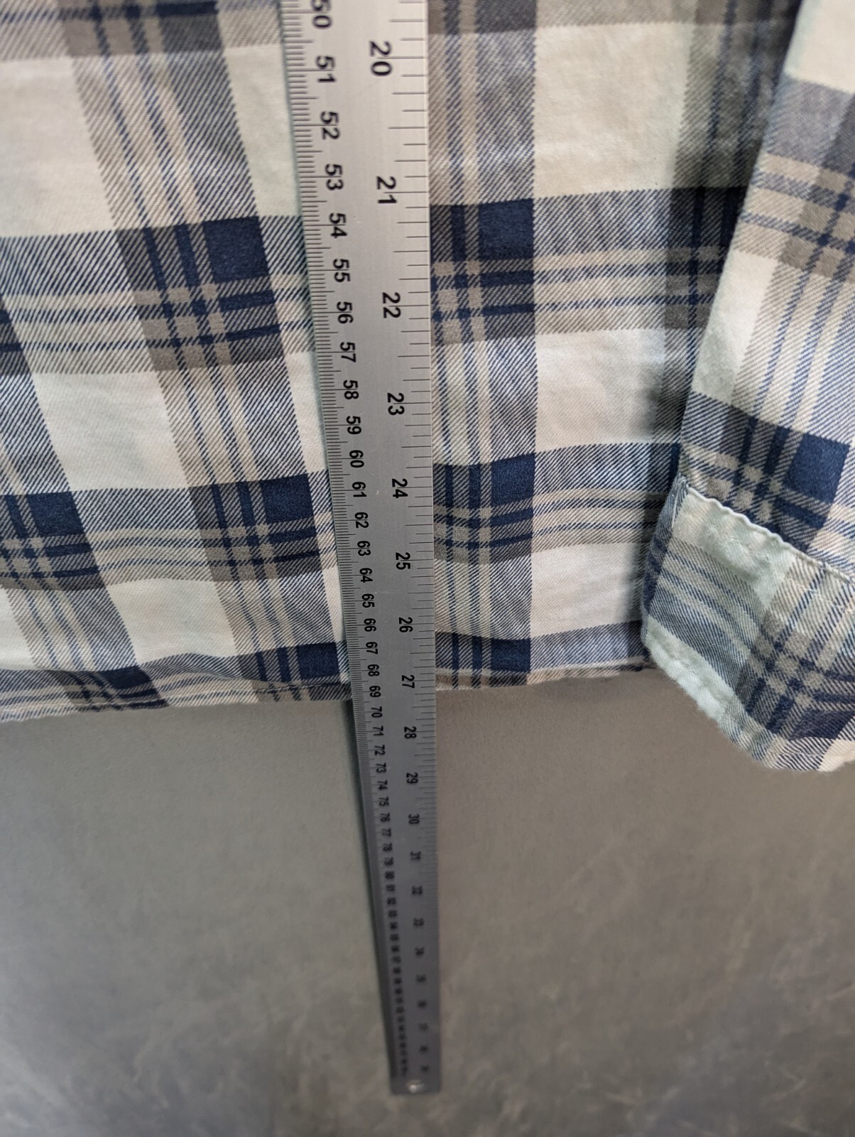 Levi's Men's Shirt Size Small Check Button Up Plaid Cotton Pockets Worker image 9