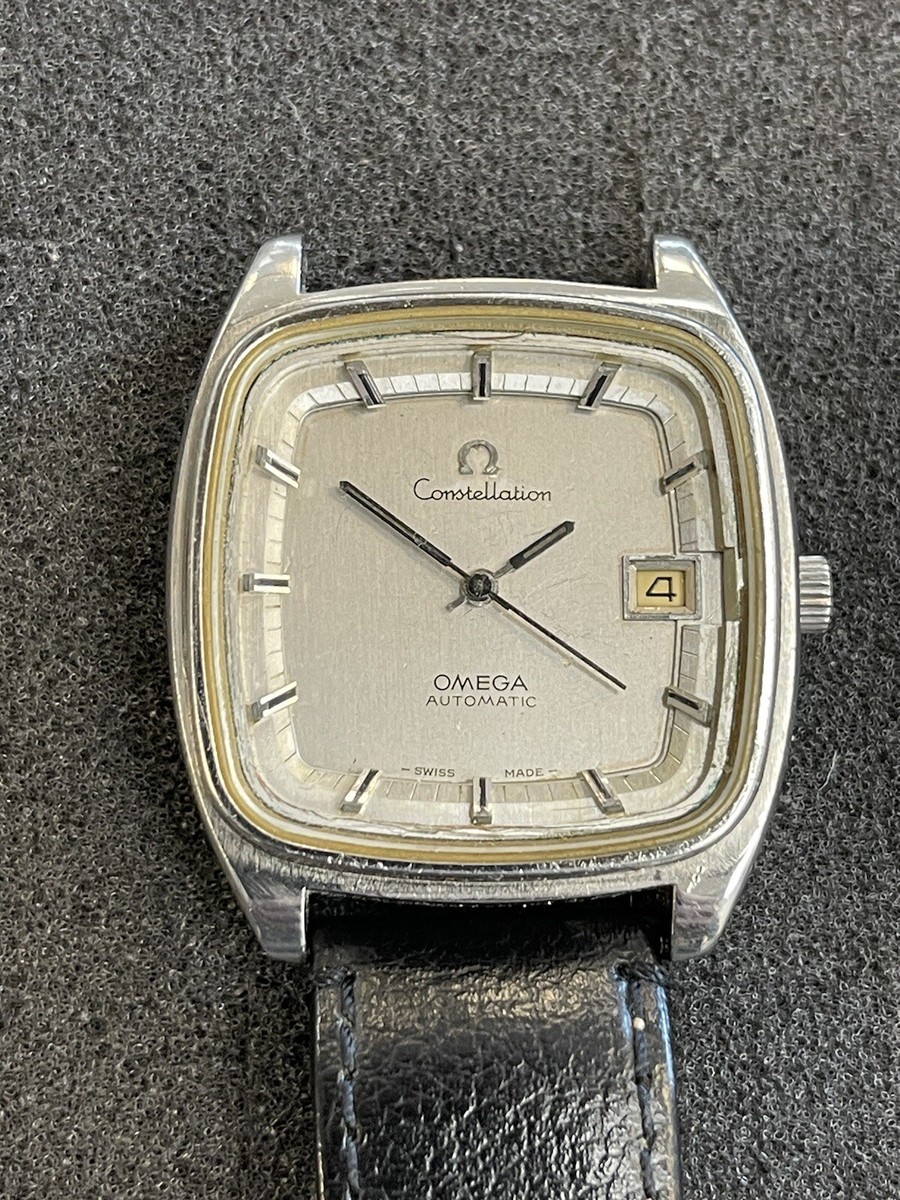 ESTATE FIND OMEGA CONSTELLATION AUTOMATIC C.1012 SQUARE DATE SS