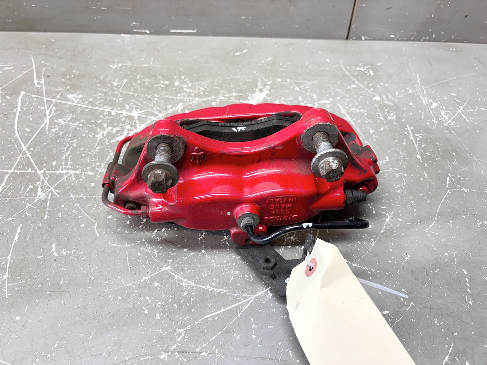 ⭐️2014-2016 MASERATI QUATTROPORTE GHIBLI S Q4 REAR RIGHT BRAKE CALIPER | RED OEM