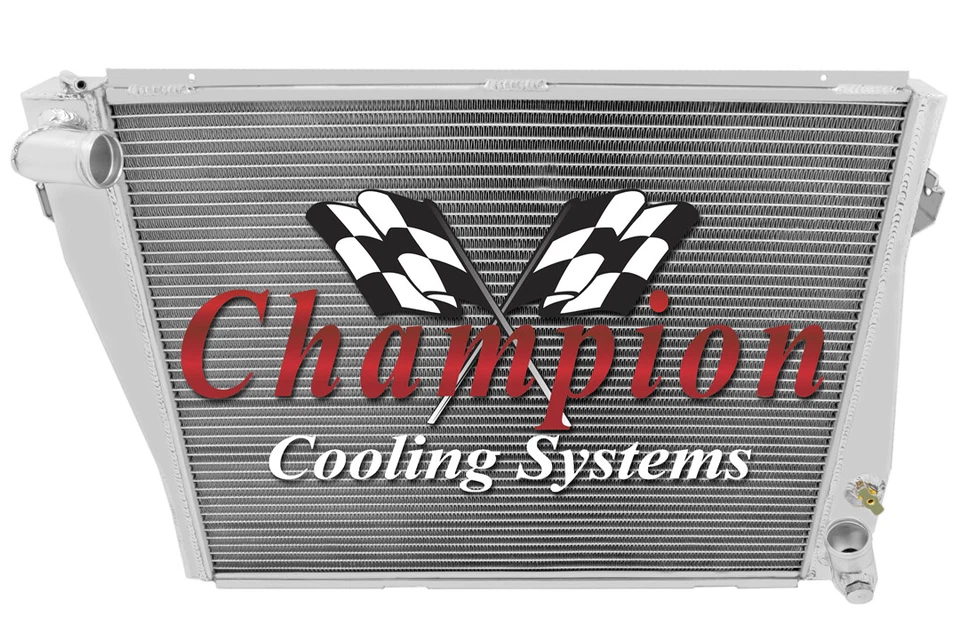 2 Row Atom Champion Radiator for 1971 - 1973 BMW 3.0CS L6 - Image 3 of 4