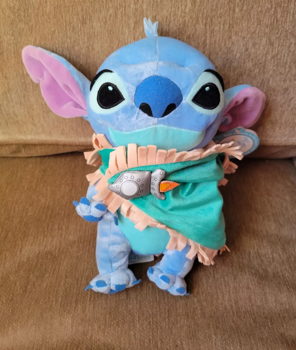 Baby stitch store plush with blanket