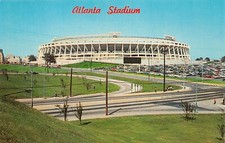 Truist Park Stadium Atlanta Braves Falcons Major League Baseball Vtg Postcard V3