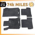 08-14 Mercedes W204 C250 Sedan Front & Rear Floor Mat Carpet Cover Set OEM 74k