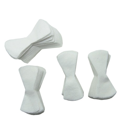 100pcs Gun Cleaning Cloth Patches White Cotton Cleaner for Rifle Pistol