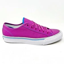 PF Flyers Center Lo Riess Vivid Violet Womens Retro Sneakers PM11CL3P