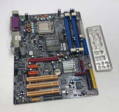AOpen i945Pa-PLF Sockel 775 DDR2 Mainboard komplett mit Backplate