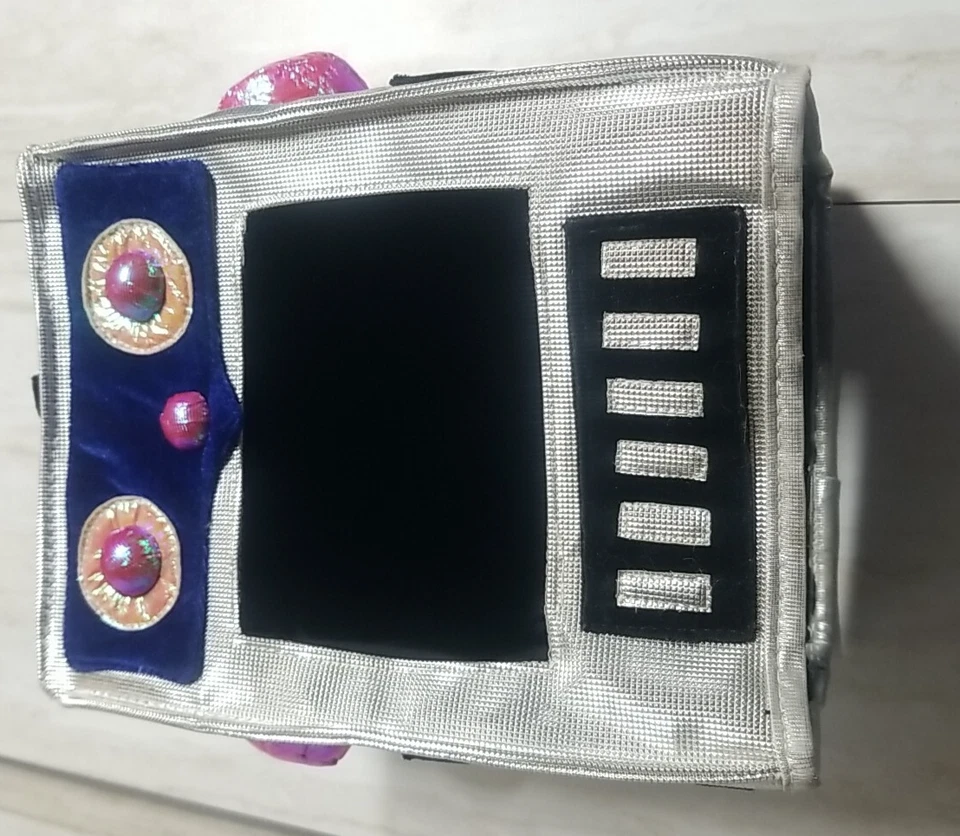 CASCO DE PELUCHE ROBOT ELOPE Disfraz de Halloween Pequeños Soñadores Infantiles Talla Única Foto 3 de 4