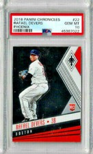 2018 Panini Chronicles Rafael Devers Phoenix PSA 10 RC