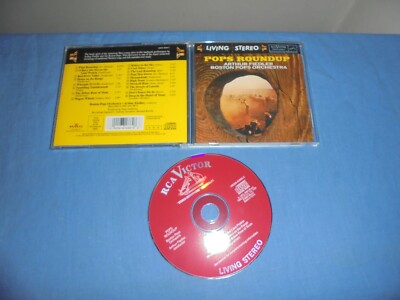 Arthur Fiedler, The Boston Pops Orchestra  ''Pops Roundup'' CD RCA Victor  USA