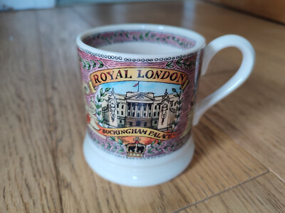 NEU Emma Bridgewater 0,5 1/2 Pint Becher ROYAL LONDON Buckingham Palace Horse Guard