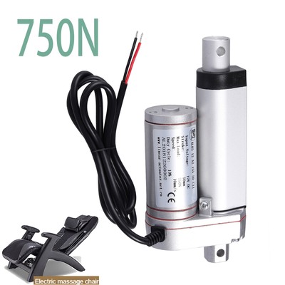 50mm 750N Linear Actuator 12V DC Linear Drive Electric Linear Motor Neu