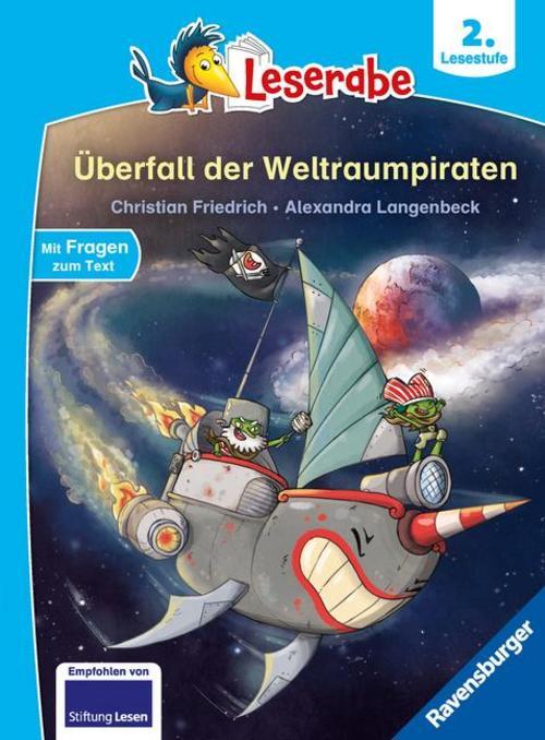 Thumbnail - Überfall Der Weltraumpiraten - Leserabe Ab Klasse 2 - Erstlesebuch Für