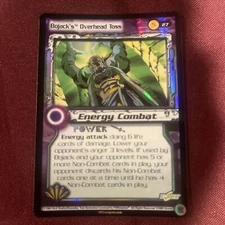 DBZ CCG Bojack’s Overhead Toss HOLO FOIL Rare 27 Promo Dragon Ball Z Subset