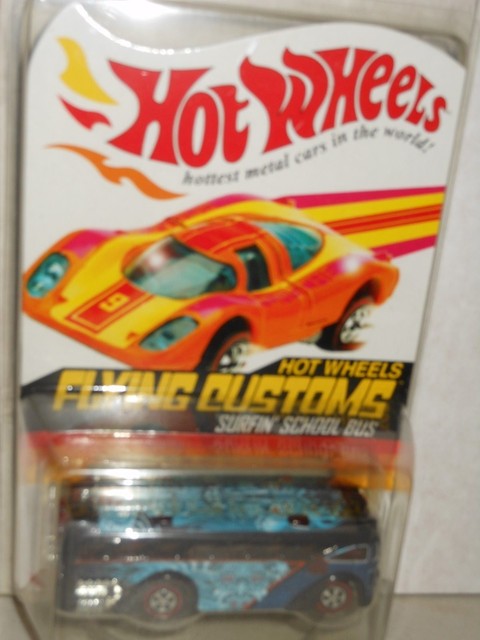 hot wheels surfin school bus value