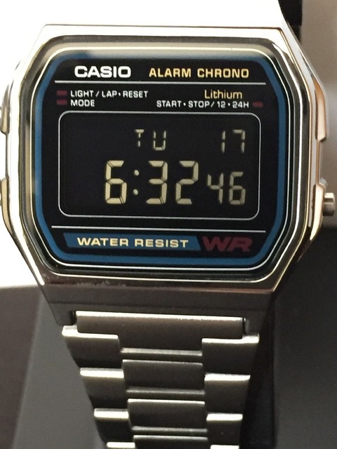 casio negative display